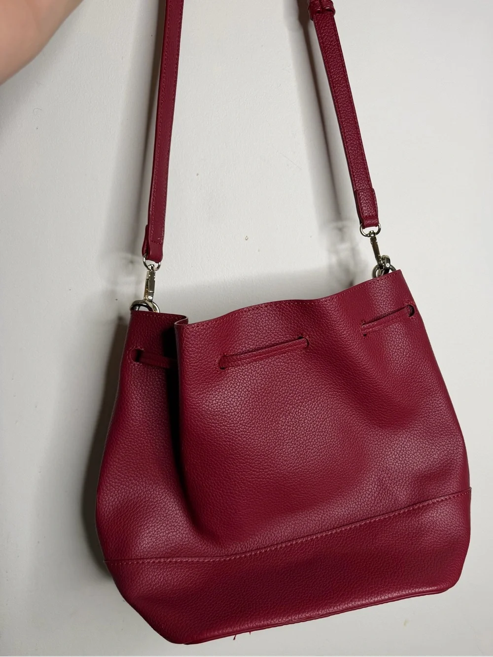 Zara Drawstring Shoulder Bag